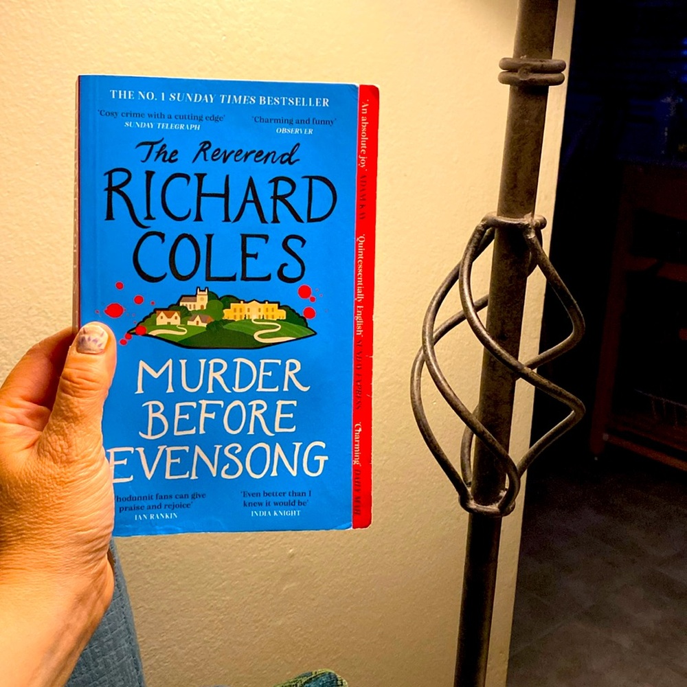 Murder before evensong by the reverend Richard Coles
